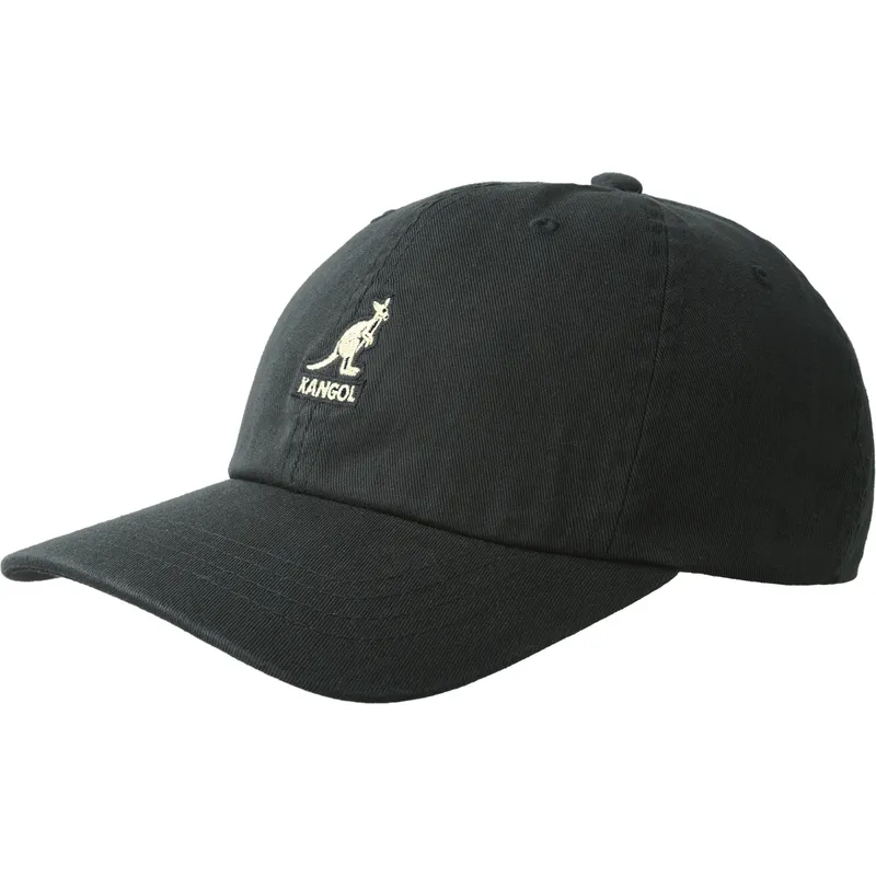 kapa-zaobljena-crna-podesiv-washed-baseball-black-kangol
