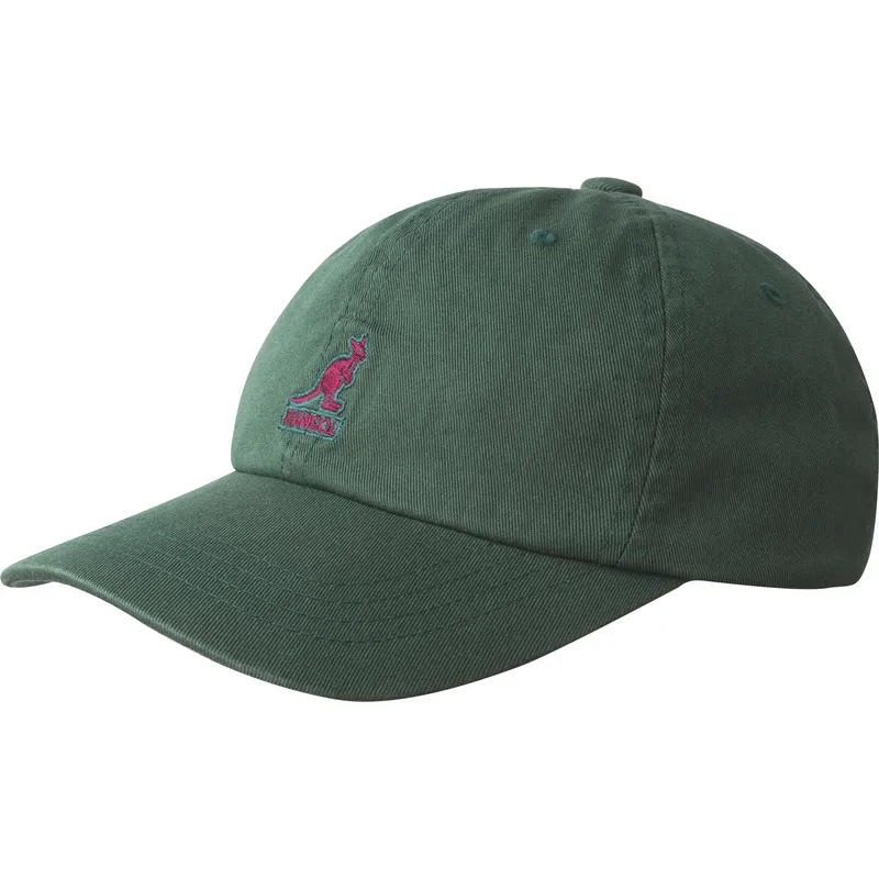 kapa-zaobljena-zelena-podesiv-washed-baseball-algae-kangol