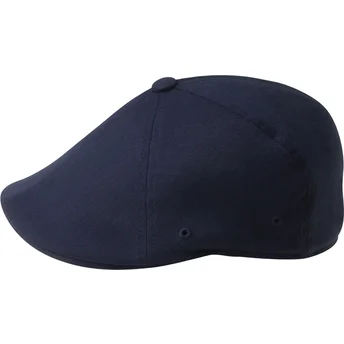 Beret navy blue Boina azul marino Wool Flexfit 504 Dk Blue Kangol