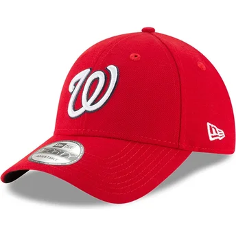 Kapa zaobljena crvena podesiv 9FORTY The League Washington Nationals MLB New Era