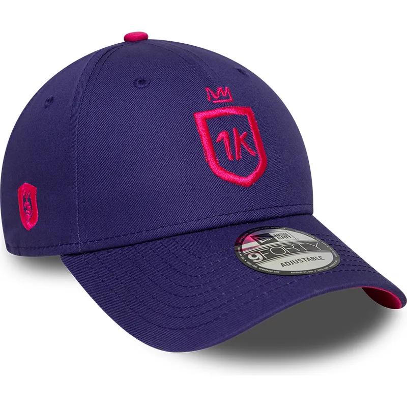 cap-zaobljena-violet-adjustable-strap-9forty-core-1k-fc-kings-league-new-era