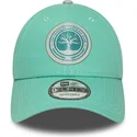 new-era-curved-brim-9forty-core-los-troncos-fc-kings-league-green-adjustable-cap