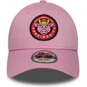 cap-zaobljena-pink-adjustable-strap-9forty-core-porcinos-fc-kings-league-new-era