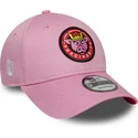 cap-zaobljena-pink-adjustable-strap-9forty-core-porcinos-fc-kings-league-new-era