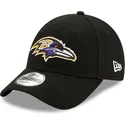 kapa-zaobljena-crna-podesiv-9forty-the-league-baltimore-ravens-nfl-new-era
