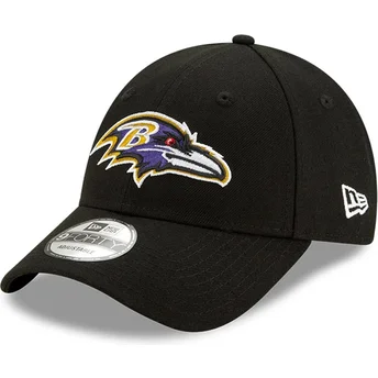 kapa-zaobljena-crna-podesiv-9forty-the-league-baltimore-ravens-nfl-new-era