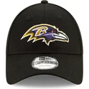 kapa-zaobljena-crna-podesiv-9forty-the-league-baltimore-ravens-nfl-new-era