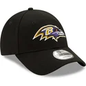 kapa-zaobljena-crna-podesiv-9forty-the-league-baltimore-ravens-nfl-new-era