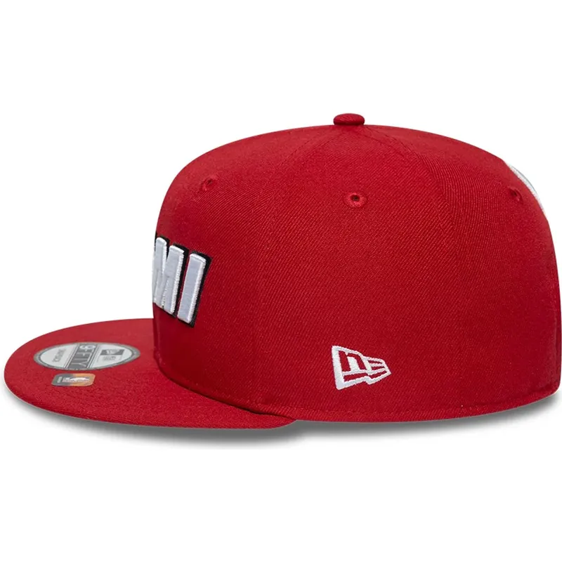 kapa-ravna-crvena-snapback-9fifty-statement-miami-heat-nba-new-era kapa-ravna-crvena-snapback-9fifty-statement-miami-heat-nba-new-era