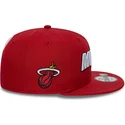 new-era-flat-brim-9fifty-statement-miami-heat-nba-red-snapback-cap