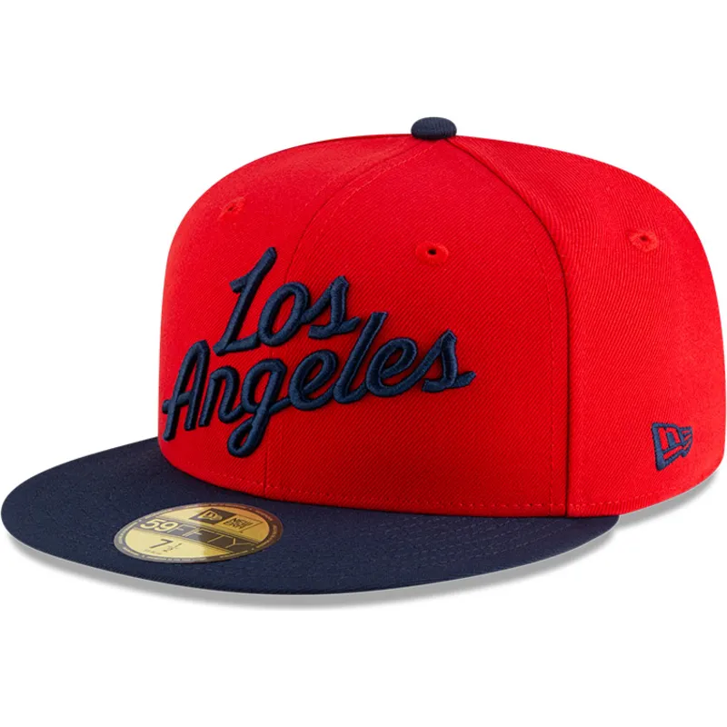 kapa-ravna-crvena-prilagodena-59fifty-statement-los-angeles-clippers-nba-new-era