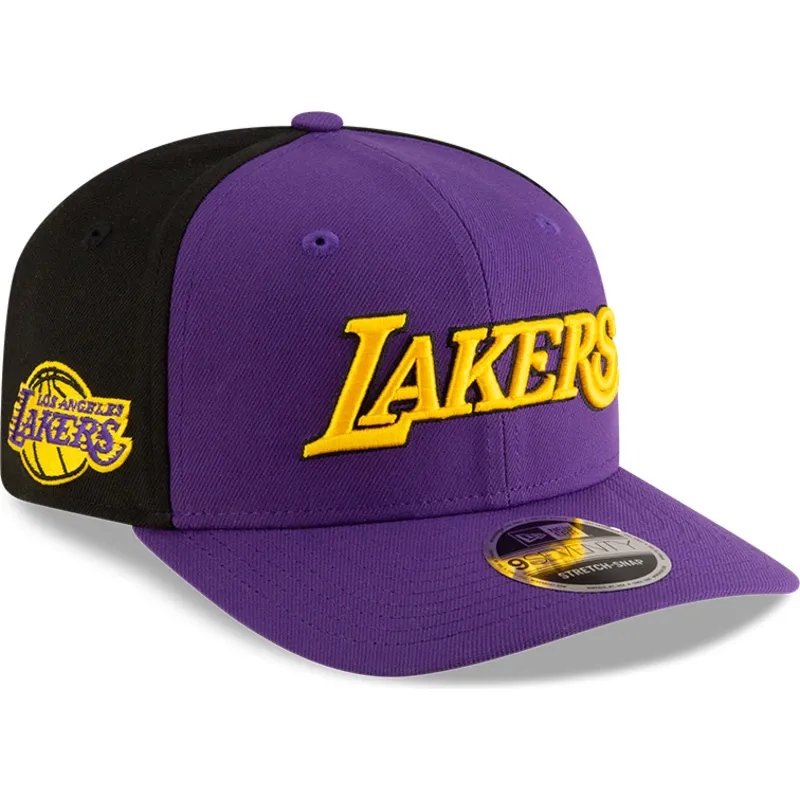kapa-zaobljena-ljubicasta-snapback-9seventy-statement-stretch-snap-los-angeles-lakers-nba-new-era