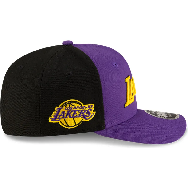 kapa-zaobljena-ljubicasta-snapback-9seventy-statement-stretch-snap-los-angeles-lakers-nba-new-era