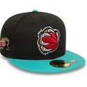 new-era-flat-brim-59fifty-classic-memphis-grizzlies-nba-black-and-green-fitted-cap