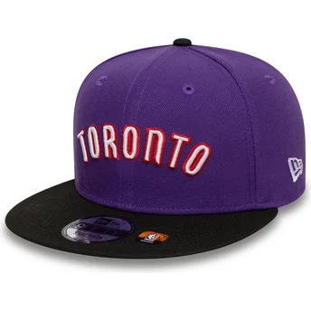 Kapa ravna ljubičasta snapback 9FIFTY Classic Toronto Raptors NBA New Era