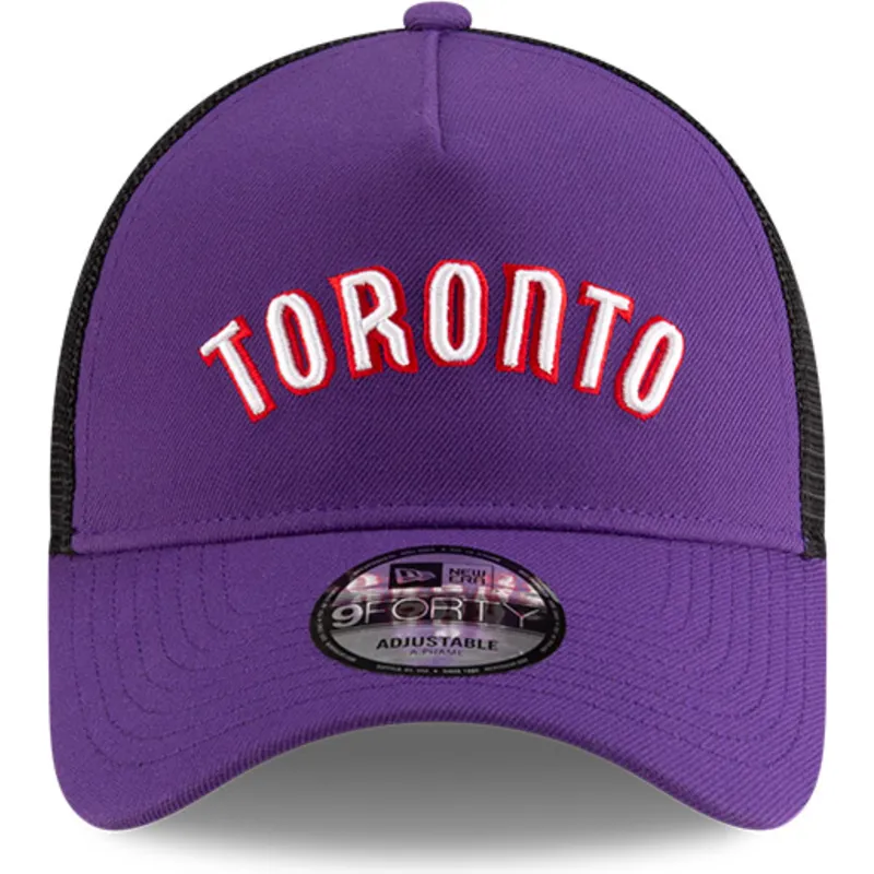 cap-zaobljena-violet-snapback-a-frame-classic-toronto-raptors-nba-new-era