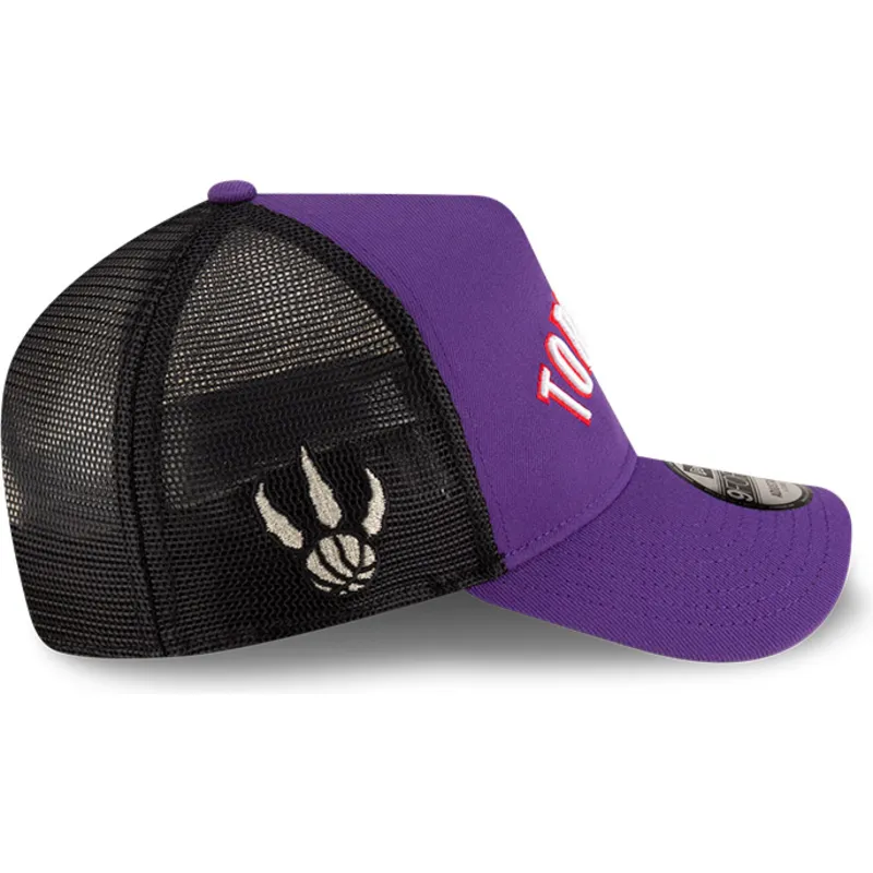 cap-zaobljena-violet-snapback-a-frame-classic-toronto-raptors-nba-new-era