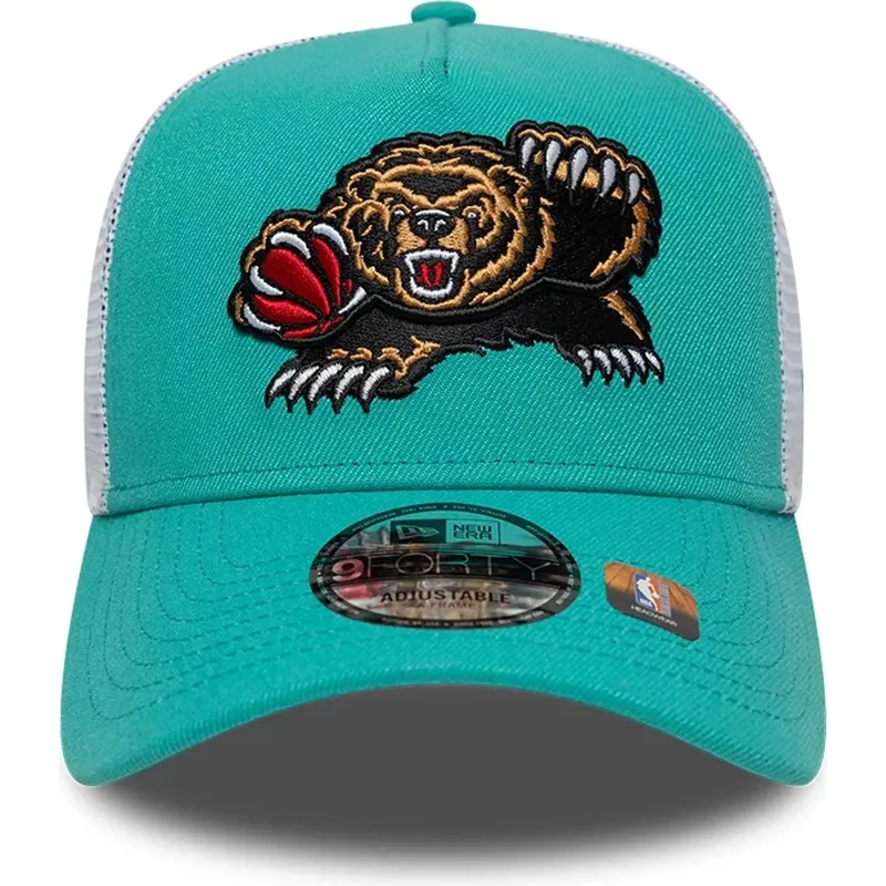 kapa-zaobljena-zelena-snapback-a-frame-classic-memphis-grizzlies-nba-new-era