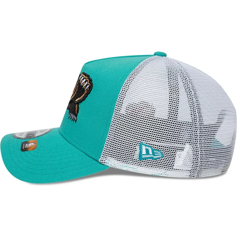 kapa-zaobljena-zelena-snapback-a-frame-classic-memphis-grizzlies-nba-new-era