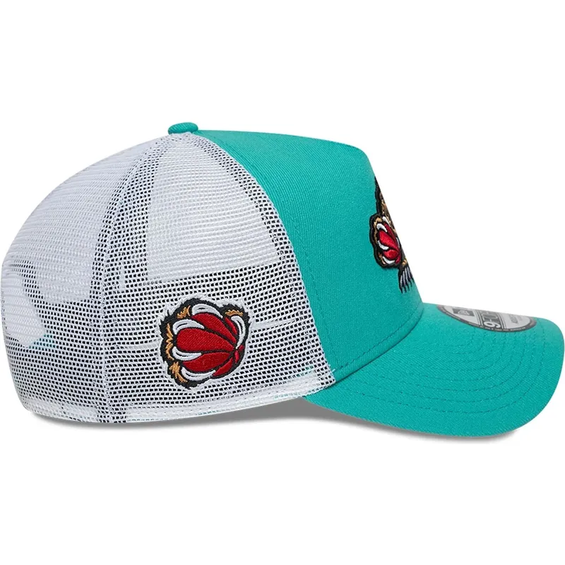 kapa-zaobljena-zelena-snapback-a-frame-classic-memphis-grizzlies-nba-new-era