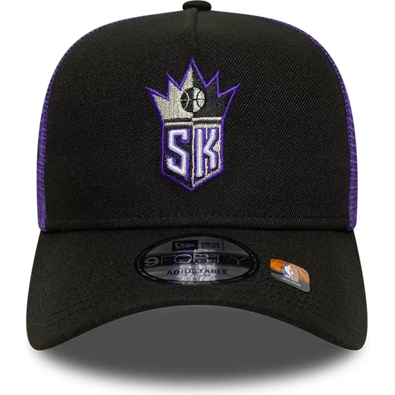 kapa-zaobljena-crna-snapback-a-frame-classic-sacramento-kings-nba-new-era