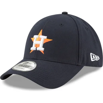 Kape zaobljena crna podesiva traka 9FORTY The League Houston Astros MLB New Era