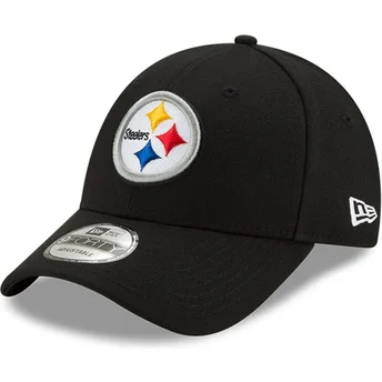 Kapa zaobljena crna podesiv 9FORTY The League Pittsburgh Steelers NFL New Era