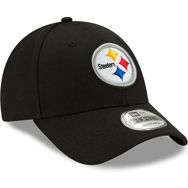 kapa-zaobljena-crna-podesiv-9forty-the-league-pittsburgh-steelers-nfl-new-era kapa-zaobljena-crna-podesiv-9forty-the-league-pittsburgh-steelers-nfl-new-era