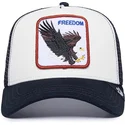 kapa-zaobljena-bijela-snapback-freedom-the-farm-goorin-bros