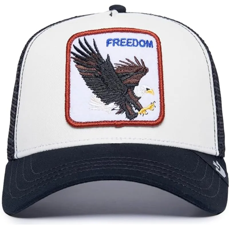 kapa-zaobljena-bijela-snapback-freedom-the-farm-goorin-bros kapa-zaobljena-bijela-snapback-freedom-the-farm-goorin-bros