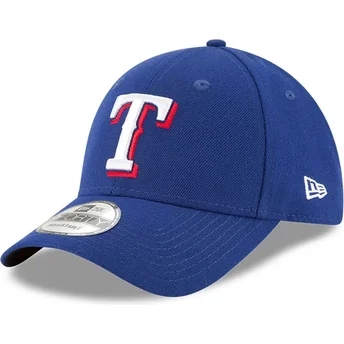 Kapa zaobljena plava podesiv 9FORTY The League Texas Rangers MLB New Era