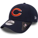 cap-zaobljena-navy-blue-adjustable-strap-9forty-the-league-chicago-bears-nfl-new-era