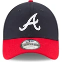 kapa-zaobljena-mornarsko-plava-podesiv-9forty-the-league-atlanta-braves-mlb-new-era