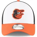 kapa-zaobljena-bijela-podesiv-9forty-the-league-baltimore-orioles-mlb-new-era