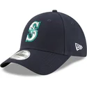 kapa-zaobljena-mornarsko-plava-podesiv-9forty-the-league-seattle-mariners-mlb-new-era