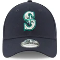 kapa-zaobljena-mornarsko-plava-podesiv-9forty-the-league-seattle-mariners-mlb-new-era