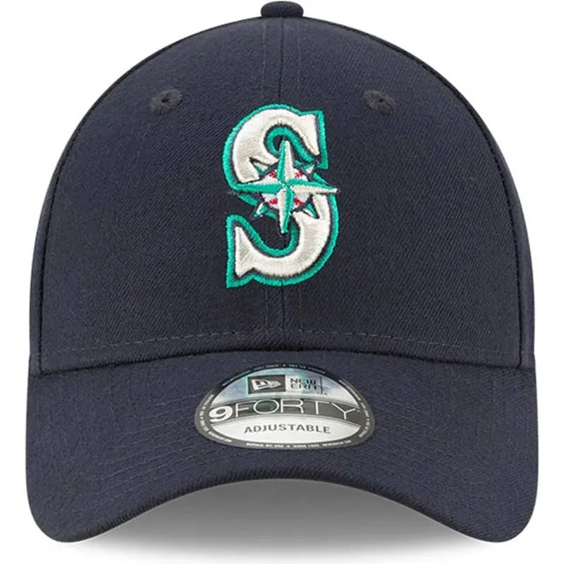 kapa-zaobljena-mornarsko-plava-podesiv-9forty-the-league-seattle-mariners-mlb-new-era