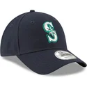 kapa-zaobljena-mornarsko-plava-podesiv-9forty-the-league-seattle-mariners-mlb-new-era