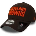 kapa-zaobljena-smeda-podesiv-9forty-the-league-cleveland-browns-nfl-new-era