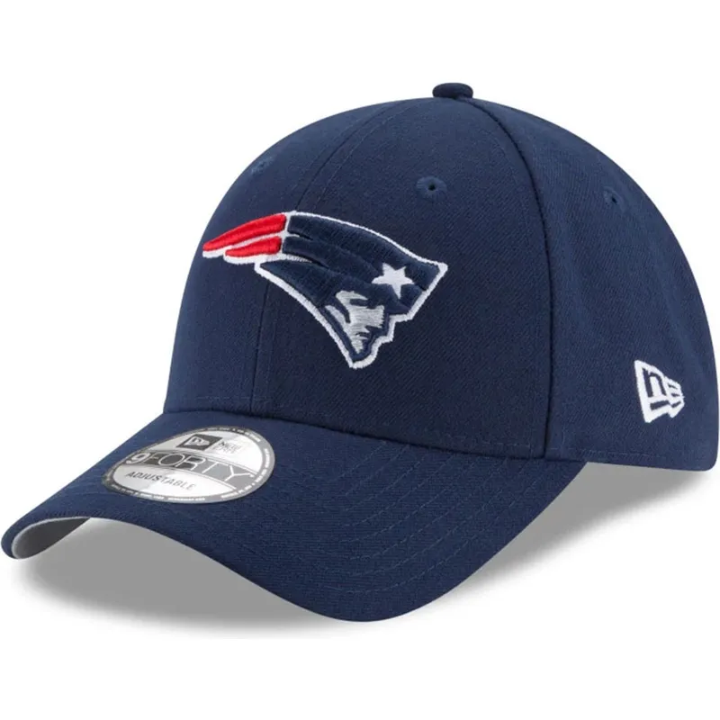 cap-zaobljena-navy-blue-adjustable-strap-9forty-the-league-new-england-patriots-nfl-new-era