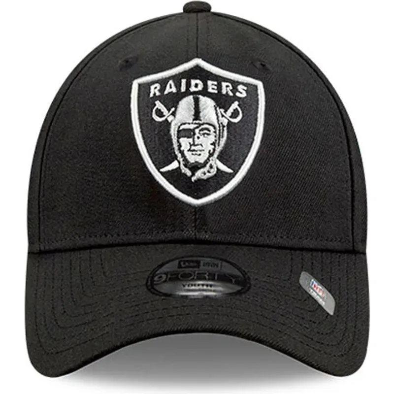 cap-zaobljena-black-adjustable-strap-9forty-the-league-las-vegas-raiders-nfl-new-era