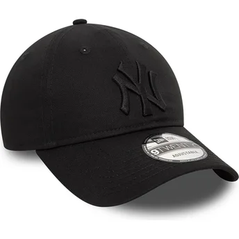 Kape zaobljena crna podesiva traka 9TWENTY League Essential New York Yankees MLB New Era