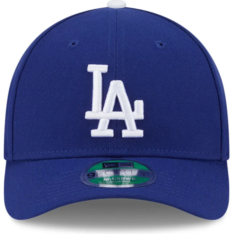 kapa-zaobljena-plava-snapback-9forty-m-crown-player-replica-los-angeles-dodgers-mlb-new-era