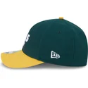kape-zaobljena-zelena-snapback-9forty-m-crown-player-replica-oakland-athletics-mlb-new-era