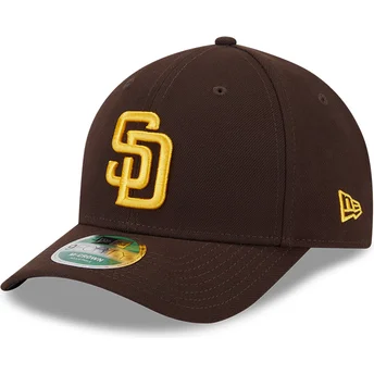 Kapa zaobljena smeđa snapback 9FORTY M-Crown Player Replica San Diego Padres MLB New Era