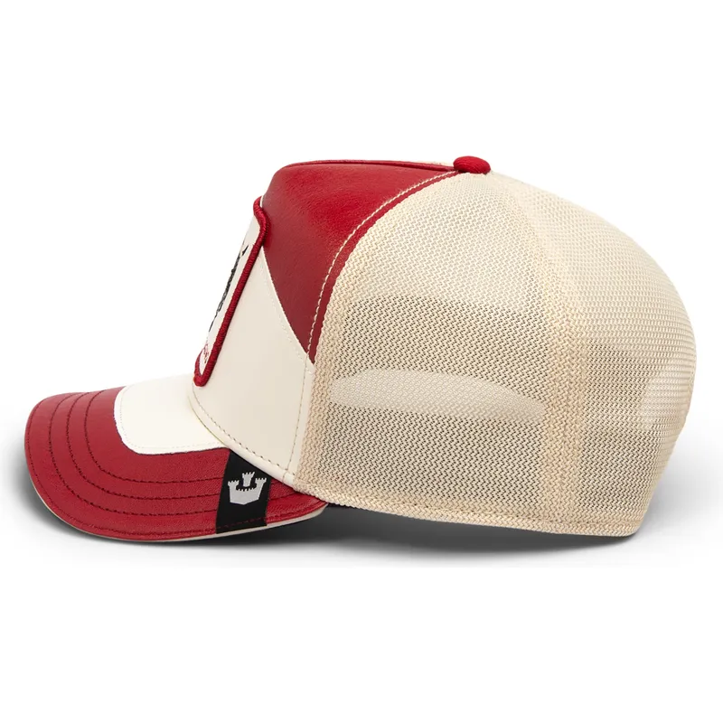 kapa-zaobljena-crvena-snapback-moto-lamba-raging-the-farm-goorin-bros kapa-zaobljena-crvena-snapback-moto-lamba-raging-the-farm-goorin-bros