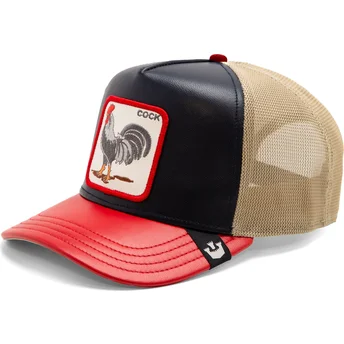Kapa zaobljena mornarsko plava snapback Shleather Cock The Farm Goorin Bros.