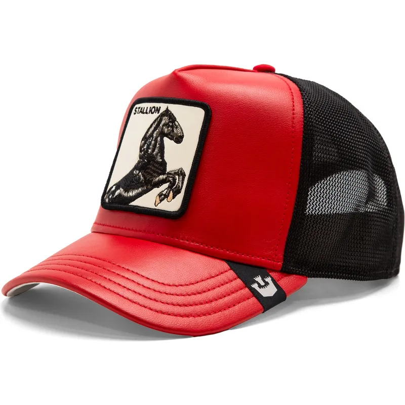 cap-zaobljena-red-snapback-the-farm-de-goorin-bros