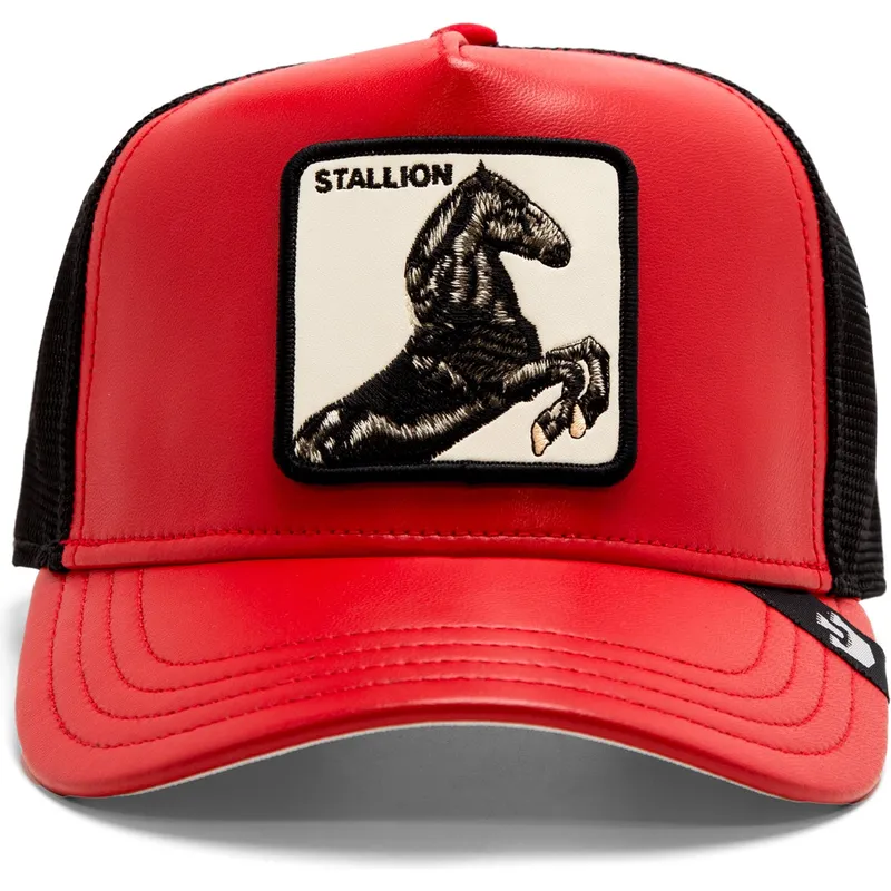 kapa-zaobljena-crvena-snapback-shleather-stallion-the-farm-goorin-bros