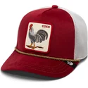 cap-zaobljena-red-snapback-the-farm-de-goorin-bros